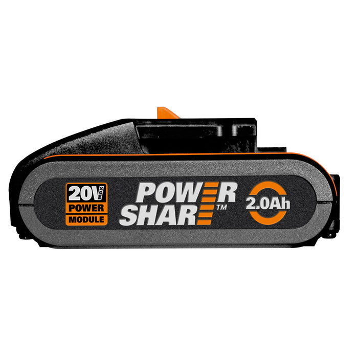 WORX Powershare™ 20V 2.0Ah MAX Lithium-ion Battery, with battery indicator - Robot Specialist
