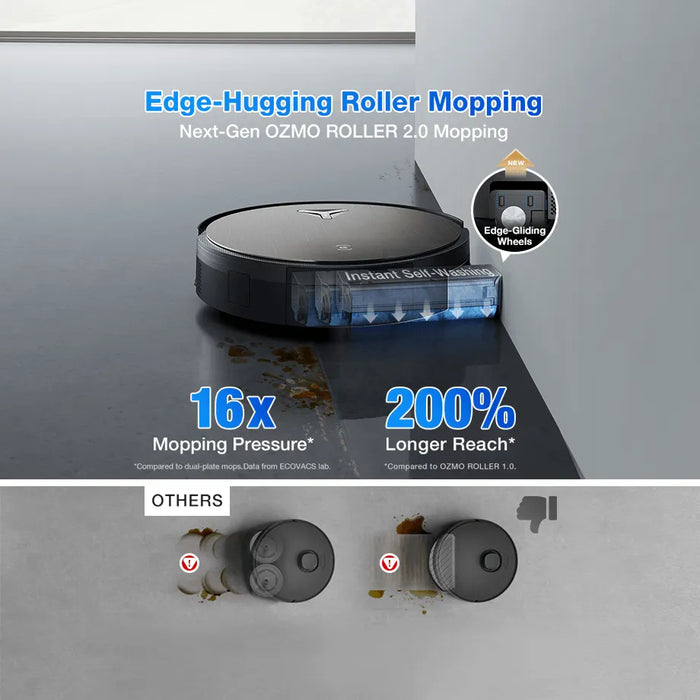 Ecovacs Deebot X11 OmniCyclone Bagless Robot Vacuum & Mop