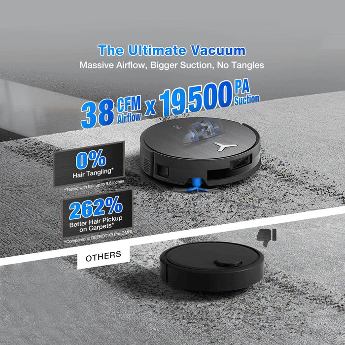 Ecovacs Deebot X11 OmniCyclone Bagless Robot Vacuum & Mop