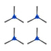 Eufy Side Brush x4 for RoboVac 11S, 35c, G10, G30 - Robot Specialist