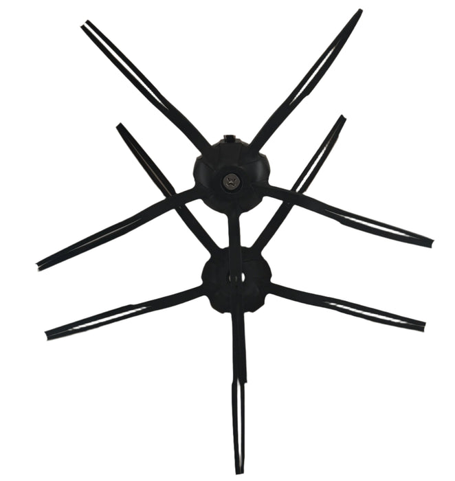 Roborock Side Brush Silicon 5 Arms (Genuine) Black- S7 MaxV/Q7 Max/Q7/S7/S6 MaxV/ S5 Max/S6 Pure9