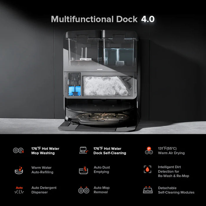 Roborock Saros 10R Robot Vacuum + Free bundle valued $199