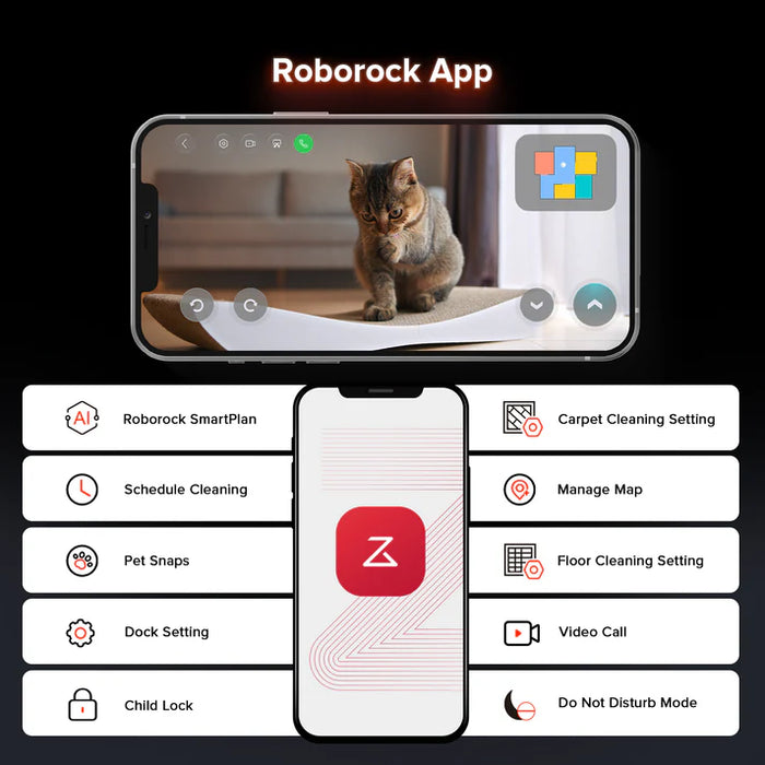 Roborock Saros 10R Robot Vacuum + Free bundle valued $199