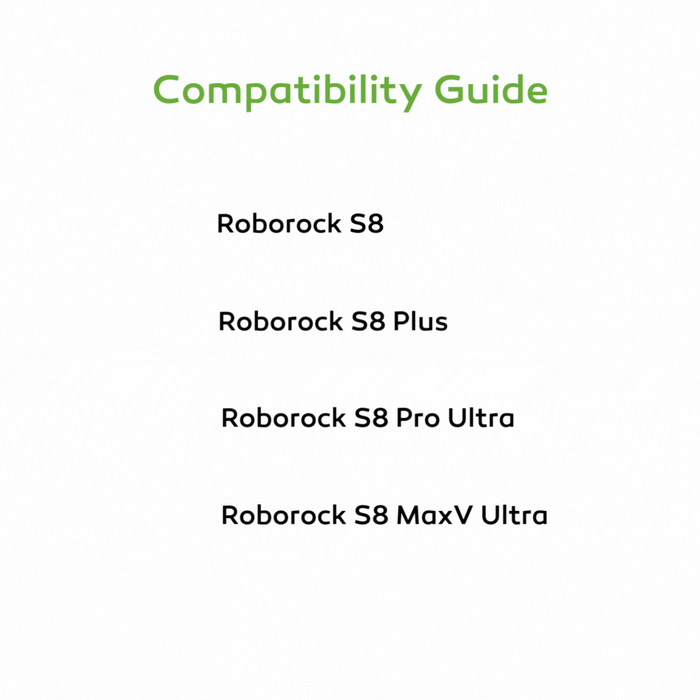 Roborock S8 Series Black Main Brush Cover (Genuine)