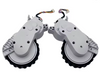Roborock Q7 Replacement Wheels Left and Right (White) - Robot Specialist