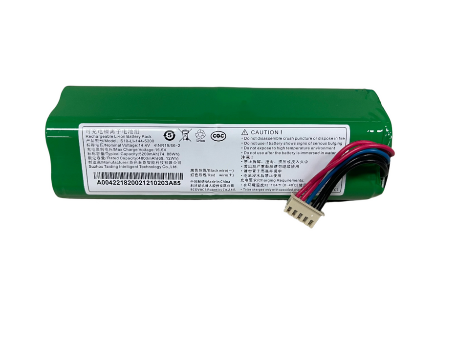 Ecovacs Deebot 950/T8/T8AIVI/T8+/T9/T9+/T20/X1 Plus/X1 Omni Battery Replacement (Genuine)