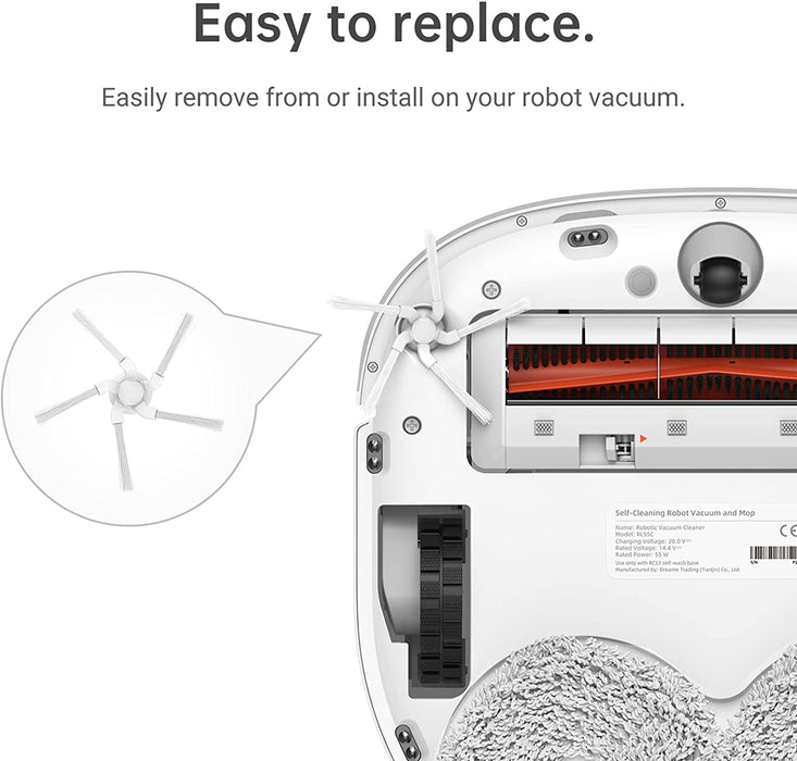 Dreame W10 Side Brushes (Genuine) (2 Brushes) - Robot Specialist - Parts