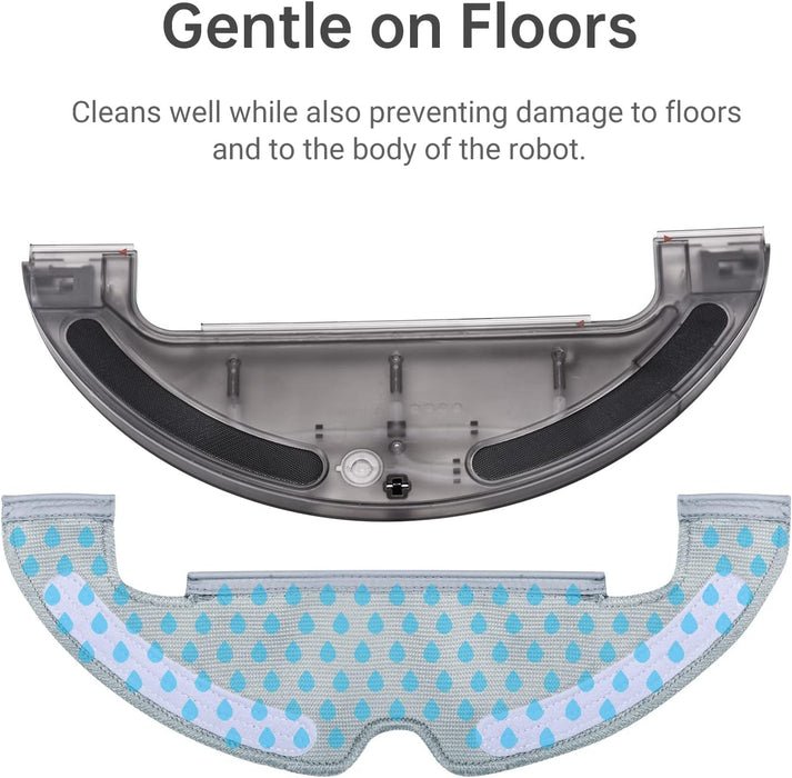 Dreame D10 Plus Mop Pads (Genuine) (2 Mop Pads) - Robot Specialist