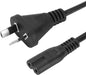 Generic Australian Power Cord (2 Pin, Figure 8) - Robot Specialist - Parts