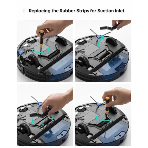 Eufy RoboVac Replacement Rubber Strips for Suction Inlet For G10 Hybrid - Robot Specialist