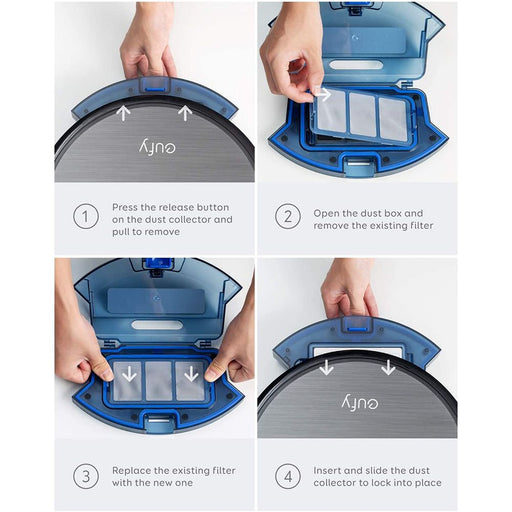 Eufy Blue Filter Cover For Robovac 11S, 25C, 35C - Robot Specialist
