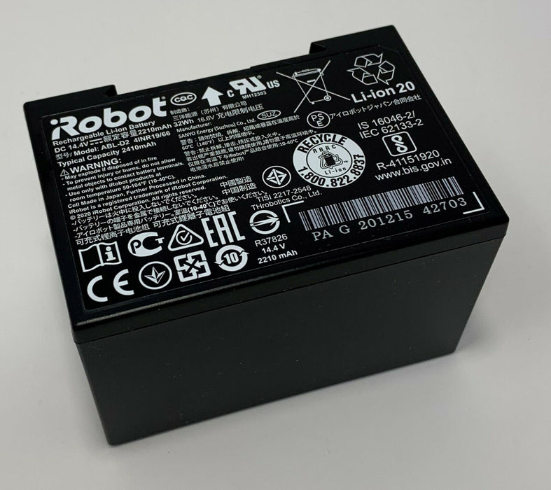 iRobot Roomba e, i an j Series High Capacity Replacement Battery - Robot Specialist